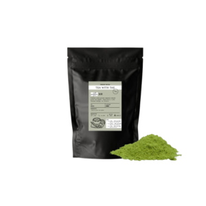 Premium matcha pouch