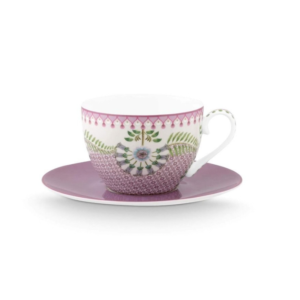 Cup&saucer - Lilly Lotus Lilac